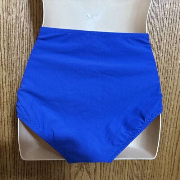 Lands  End Ladies NWOT Blue Swim Brief size 6 SWIM BOTTOM BRIEF ONLY - Picture 2 of 7